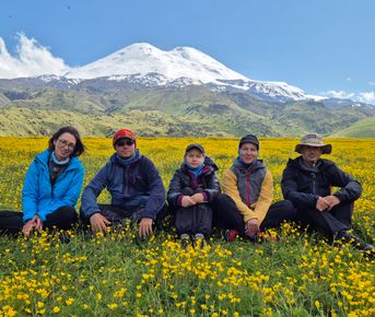 Северное Приэльбрусье. Урочище Джилы-Су