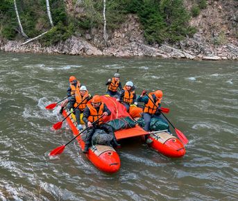 Активный сплав по реке Зилим с порогом Кысык!