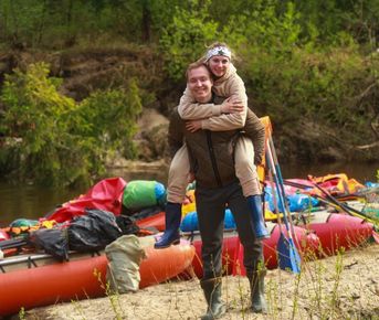 Сплав по красивейшей реке в солнечной Башкирии - Юрюзань.