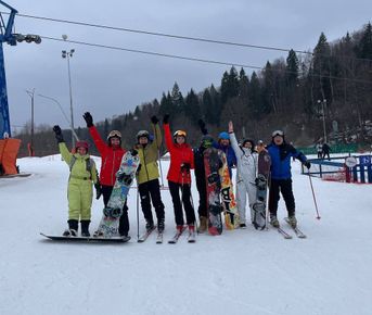 Горнолыжный выезд на автобусе в Степаново