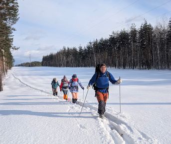 Лыжный поход в Гусь-Хрустальный в музей хрусталя и стеклодувный мастер-класс