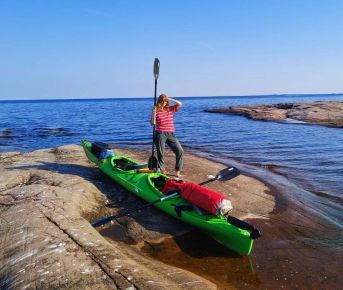 Ладожские шхеры — активный отдых в Карелии: морские каяки на острове Кильпола