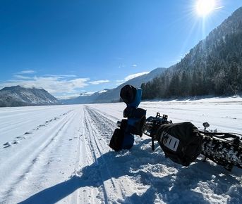 Велотур Зимний Горный Алтай. Телецкое озеро