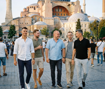 Мужской премиум Стамбул. Приватная яхта на Босфоре, Отель 4 звезды, Отдых без толпы