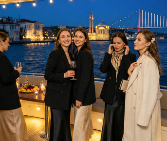 Девичник в премиум Стамбуле: Приватная яхта на Босфоре, Лучший отель, Отдых без толпы