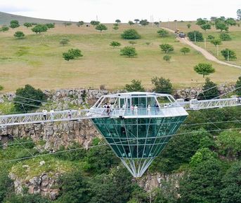 Каньон Дашбаши Стеклянный мост