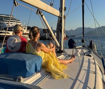 Творческий девичник на яхте в Турции