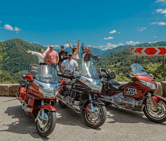 Пассажиром на мотоцикле — в Солохаул, к чайным плантациям!