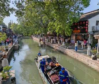 Красоты Восточного Китая: Шанхай, Чжуцзяцзяо, озеро Циншань, рассвет в горах Хуаншань