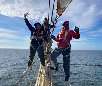 Экспедиция на паруснике Мир в Балтийском море