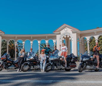 Пассажиром на мотоцикле Вся Абхазия за 1 день