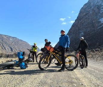 Велотур Зимний Горный Алтай. Долина Чулышмана и Алтайский Марс