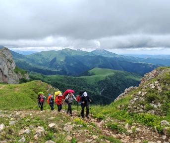 Адыгея. Гора Большой Тхач и окрестности
