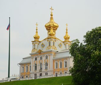 Экскурсия в Петергоф на метеоре. Нижний парк