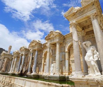 Античный Сагалассос, пещера Инсую и водопад Куршунлу из Кемера