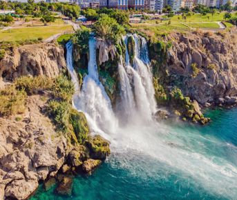 Анталия: водопад Нижний Дюден, старый город Калеичи и морская прогулка из Кемера