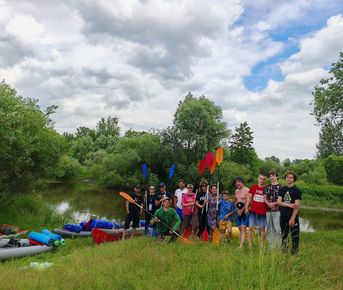 Сплав по хрустальной реке Шерна