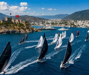 Спортивная регата в Турции: гонки и команда