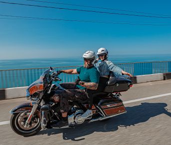 На мотоцикле в Новоафонскую пещеру