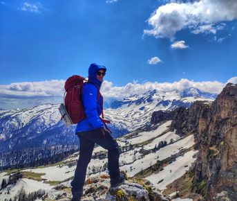 Маевка в горах Адыгеи