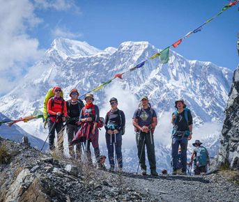 Трек вокруг Манаслу и базовый лагерь Манаслу. Непал