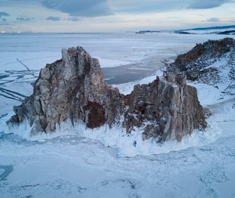 Ольхон  снежное сердце Байкала