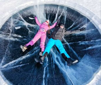 Зимний Байкал: Листвянка и Ольхон