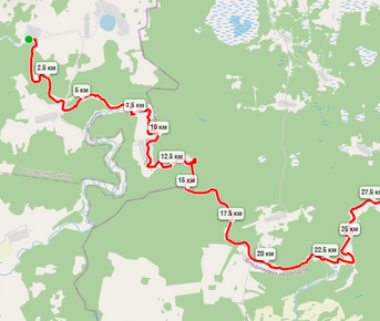 Сплав на байдарках по реке Нерль Клязьминская, Ярославская обл.