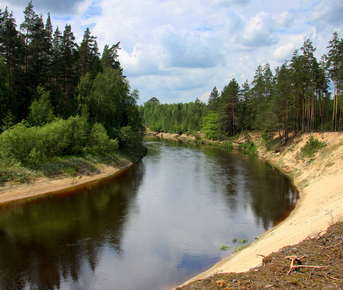 Сплав по реке Лух на байдарках 2 дня