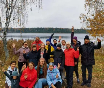 Пеший поход с глинтвейном в Гуслицкий заказник