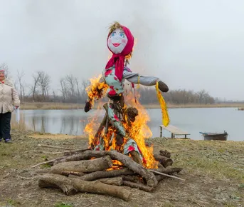 Празднование Масленицы