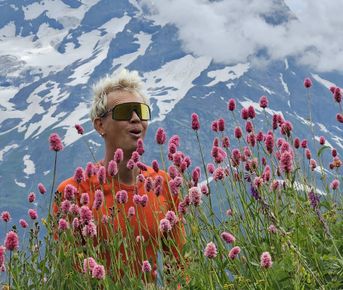 Домбай. Горный лагерь в палатках