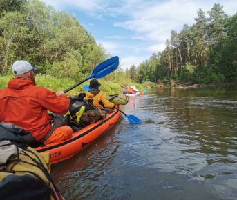 Сплав по Оке на байдарках с ночевкой в отеле