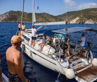 Обучение управлению парусной Яхты в Турции