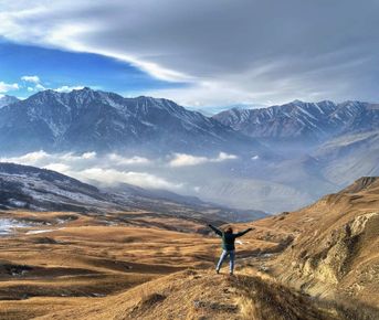 Язык Тролля и Голубые озёра, индивидуальный тур - экскурсия в Верхнюю Балкарию
