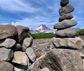 В гости к Вулканам, Авачинский перевал, экструзия «Верблюд»