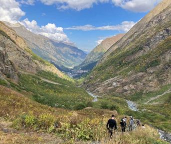 Треккинг в Домбае (без рюкзаков и палаток)