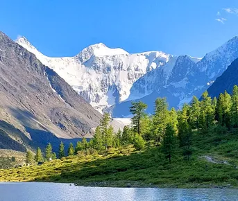 Поход на Алтай. Гора Белуха и Кучерлинские озера. Без рюкзаков.