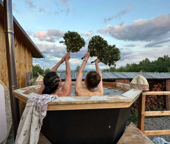 Банный йога-девичник в Павловске