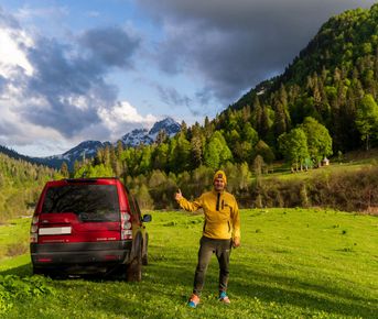 Абхазия на внедорожнике - Рица