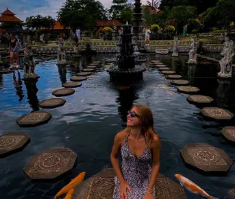 Тень И Свет  Восточного Бали на байке