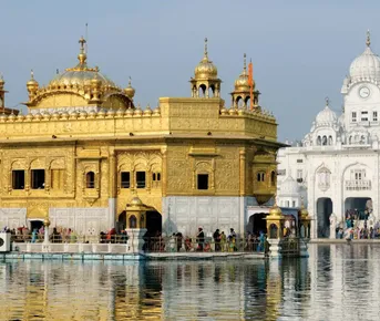 Из Дели: Золотой треугольник с туром в Амритсар и Гималаи