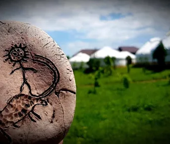 Шоу-программа в этно-ауле: Кочевники