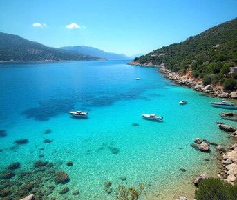 Уникальные места турецкого побережья, на которые не попасть с суши