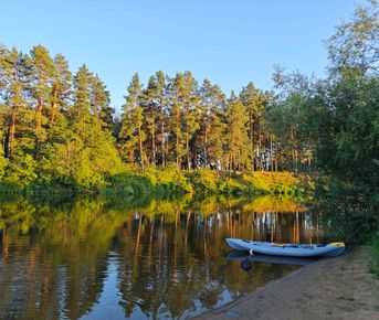 Лайт-сплав на байдарках с шеф-поваром, пловом в казане и баней