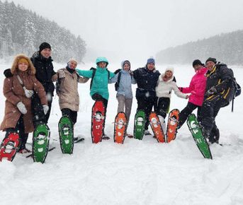 Хайкинг на снегоступах в Марий Эл По следам путника