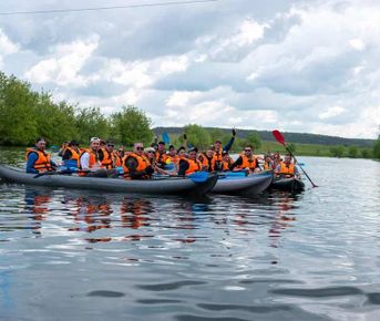 Корпоративный сплав на байдарках (1 день)