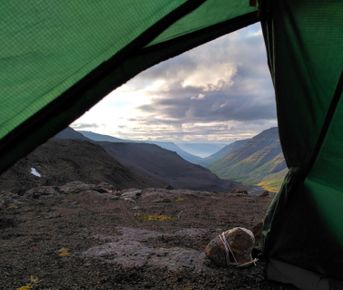 Территория плато Путорана