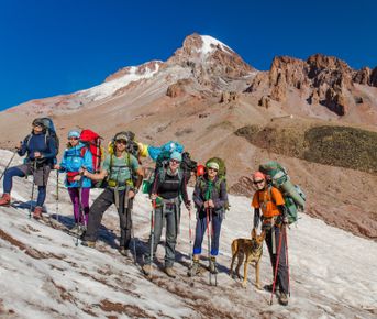 Восхождение на Казбек