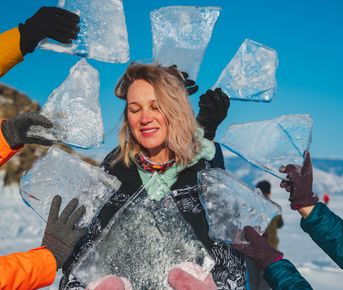 Зимний мульти-тур по льду Байкала